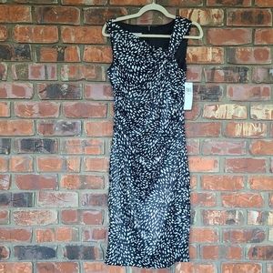 NWT Maggy London Black & White Dress